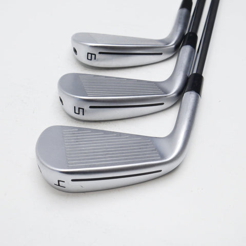 Used TaylorMade P790 2023 & P770 2023 Combo Iron Set / 4 - 9 IRON / Stiff Flex