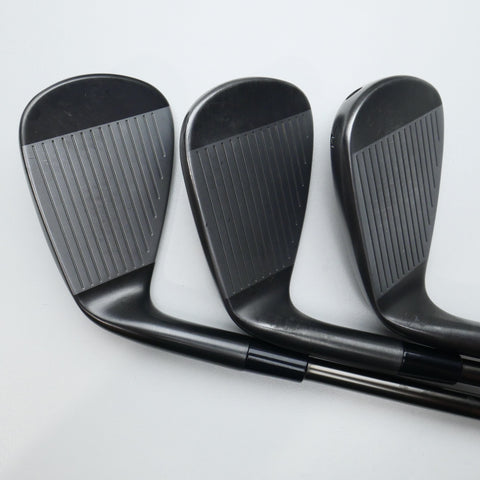 Used TaylorMade P790 2025 Battle Worn Iron Set / 4 - PW / Stiff Flex