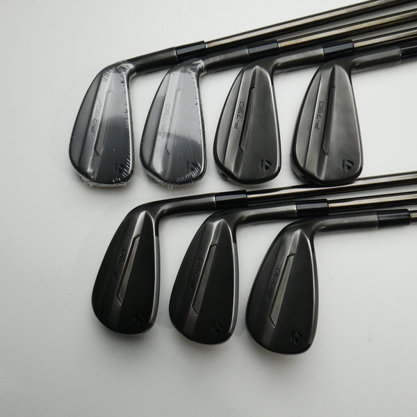 Used TaylorMade P790 2025 Battle Worn Iron Set / 4 - PW / Stiff Flex