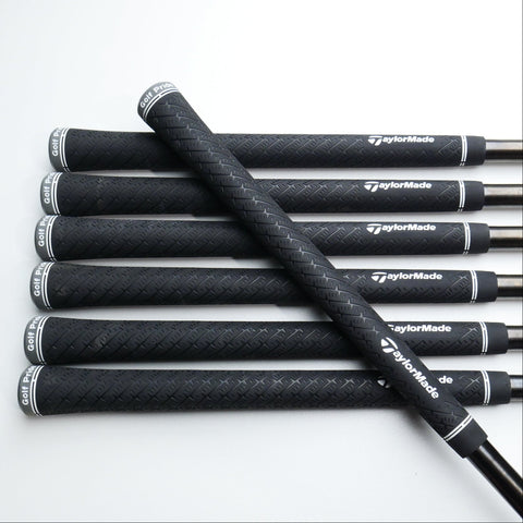 Used TaylorMade P790 2025 Battle Worn Iron Set / 5 - PW + AW / X-Stiff Flex