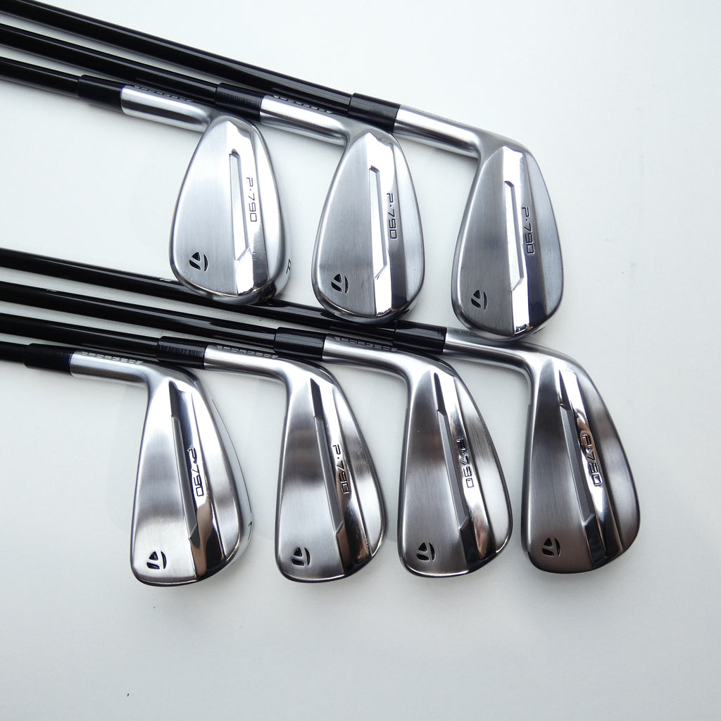 Used TaylorMade P790 2025 Iron Set / 4 - PW / Stiff Flex / Left-Handed