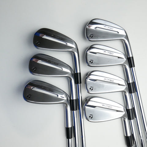 Used TaylorMade P790 2025 Iron Set / 5 - PW + AW / Stiff Flex