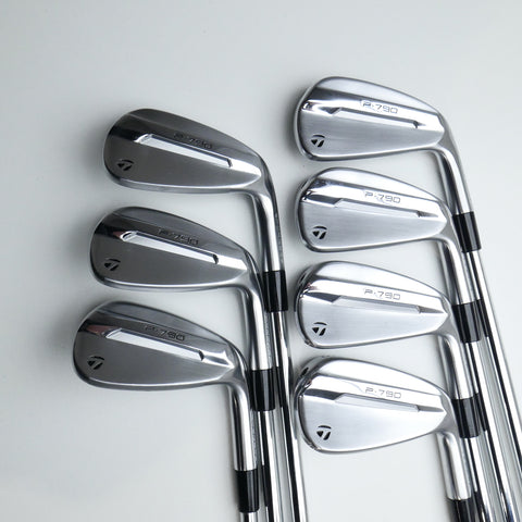 Used TaylorMade P790 2025 Iron Set / 5 - PW + AW / Stiff Flex