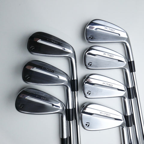 Used TaylorMade P790 2025 Iron Set / 5 - PW + AW / Stiff Flex