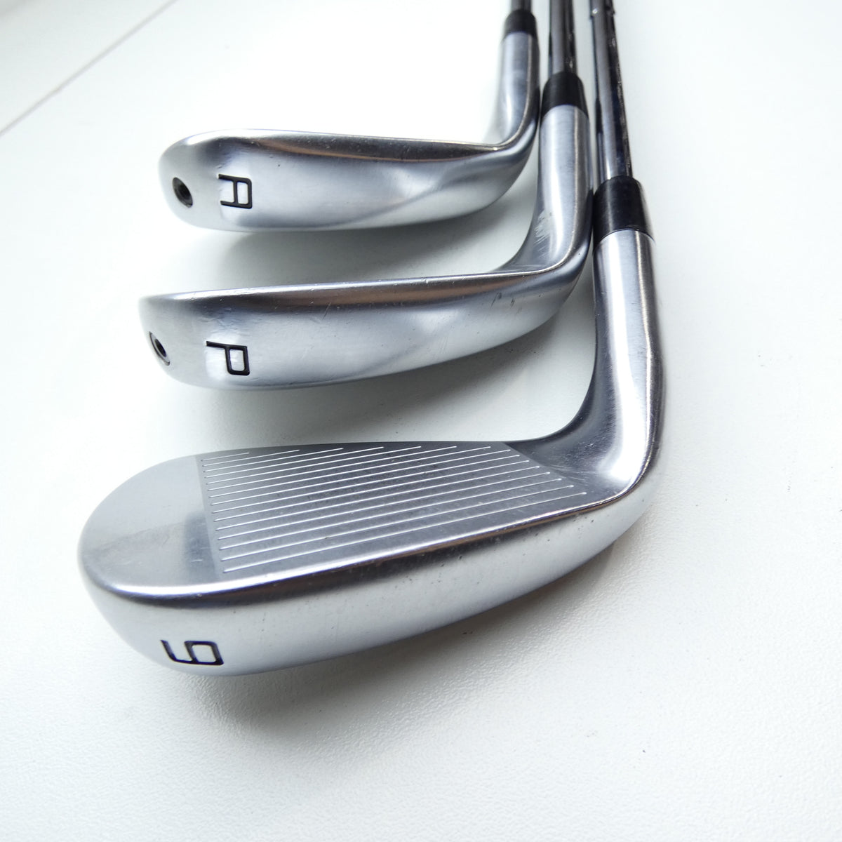 Used TaylorMade P790 2025 Iron Set / 5 - PW + AW / Stiff Flex