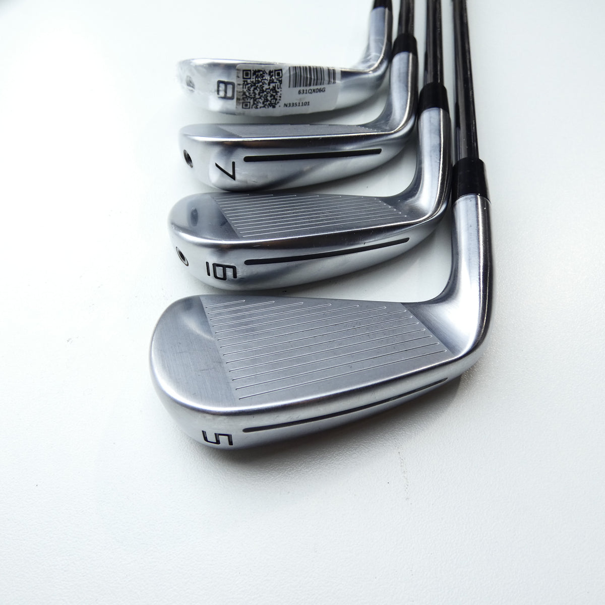 Used TaylorMade P790 2025 Iron Set / 5 - PW + AW / Stiff Flex