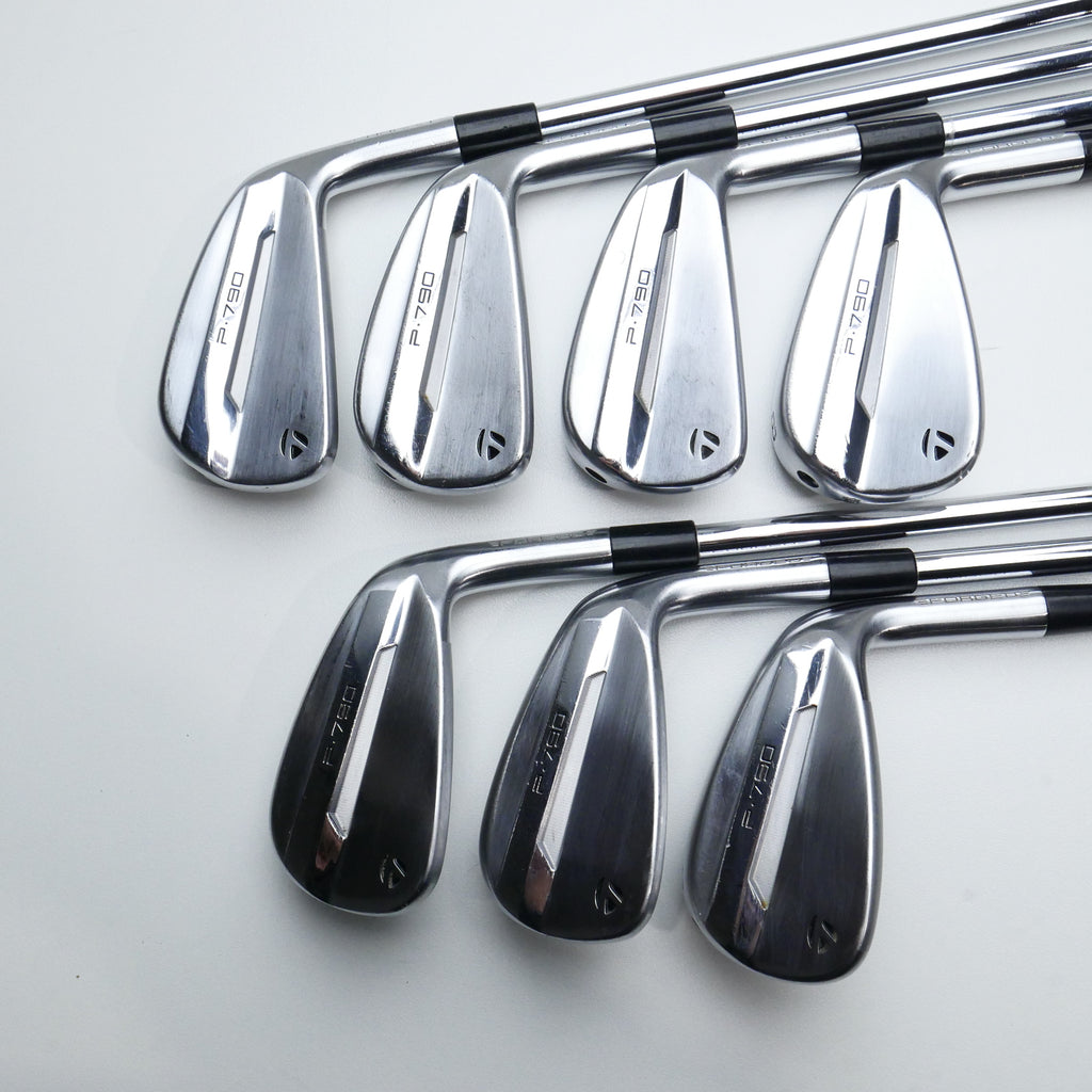 Used TaylorMade P790 2025 Iron Set / 5 - PW + AW / Stiff Flex