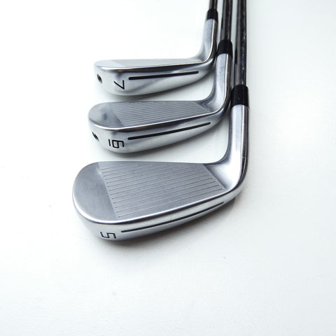 Used TaylorMade P790 2025 Iron Set / 5 - PW / Stiff Flex