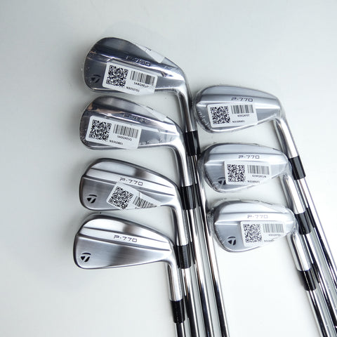 Used TaylorMade P790 2025 & P770 2024 Combo Iron Set / 4 - PW / X-Stiff Flex
