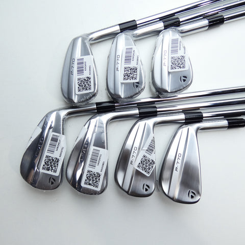 Used TaylorMade P790 2025 & P770 2024 Combo Iron Set / 4 - PW / X-Stiff Flex