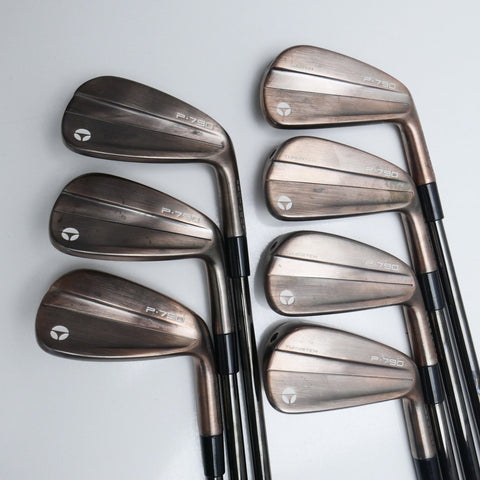 Used TaylorMade P790 Aged Copper Iron Set / 4 - PW / Stiff Flex