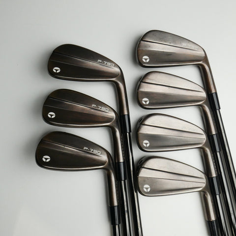 Used TaylorMade P790 Aged Copper Iron Set / 4 - PW / Stiff Flex