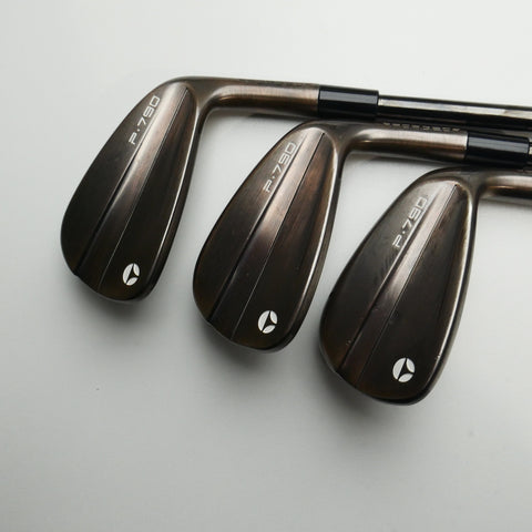 Used TaylorMade P790 Aged Copper Iron Set / 4 - PW / Stiff Flex