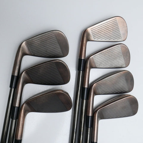 Used TaylorMade P790 Aged Copper Iron Set / 4 - PW / Stiff Flex