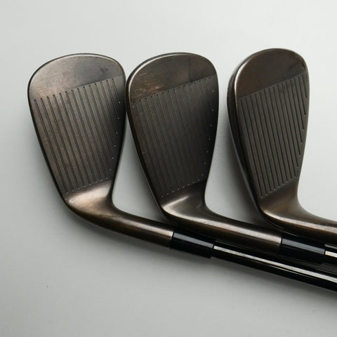 Used TaylorMade P790 Aged Copper Iron Set / 4 - PW / Stiff Flex