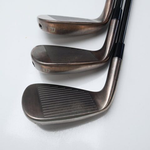 Used TaylorMade P790 Aged Copper Iron Set / 4 - PW / Stiff Flex