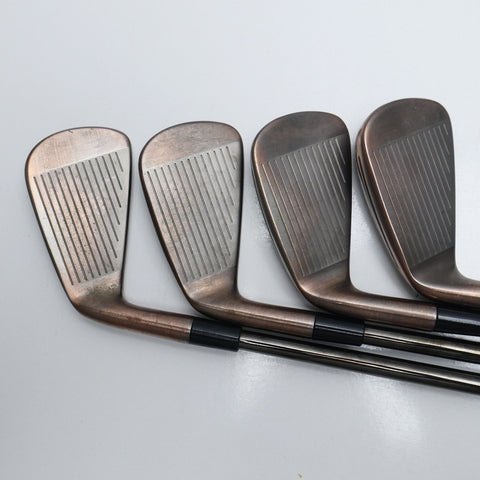 Used TaylorMade P790 Aged Copper Iron Set / 4 - PW / Stiff Flex