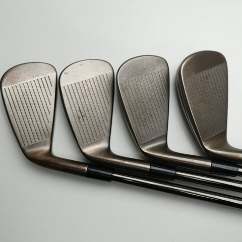 Used TaylorMade P790 Aged Copper Iron Set / 4 - PW / Stiff Flex