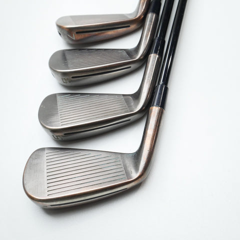 Used TaylorMade P790 Aged Copper Iron Set / 4 - PW / Stiff Flex