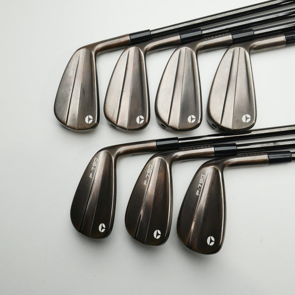 Used TaylorMade P790 Aged Copper Iron Set / 4 - PW / Stiff Flex
