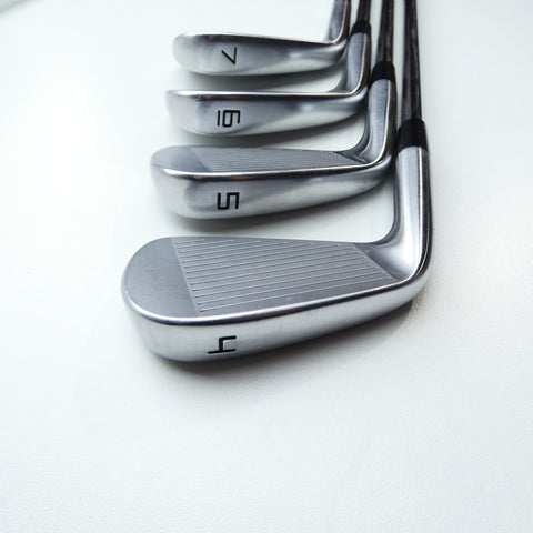 Used TaylorMade P7CB 2024 Iron Set / 4 - PW / Stiff Flex
