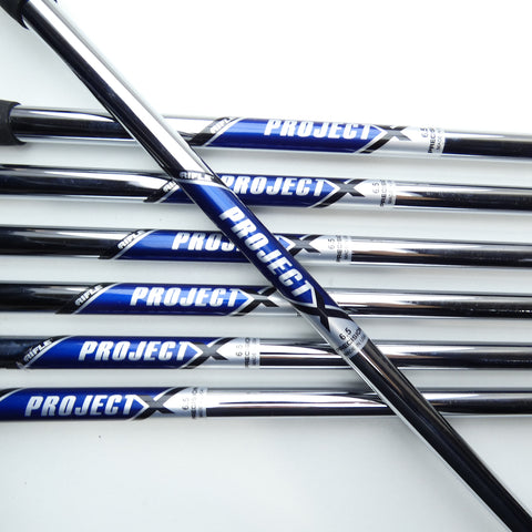 Used TaylorMade P7CB 2024 Iron Set / 4 - PW / X-Stiff Flex