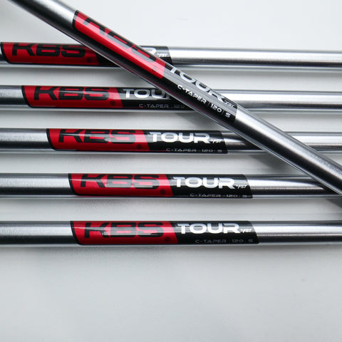 Used TaylorMade P7CB 2024 Iron Set / 5 - PW / Stiff Flex