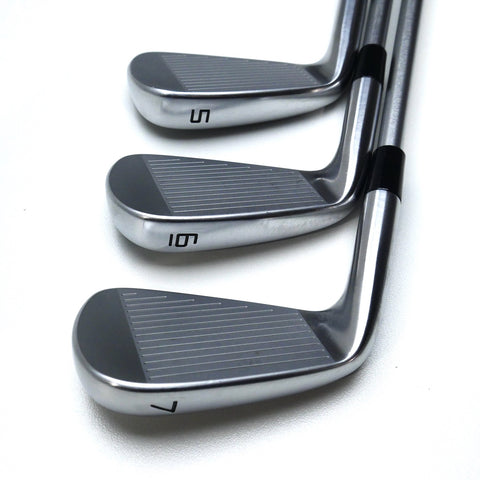 Used TaylorMade P7CB 2024 Iron Set / 5 - PW / Stiff Flex