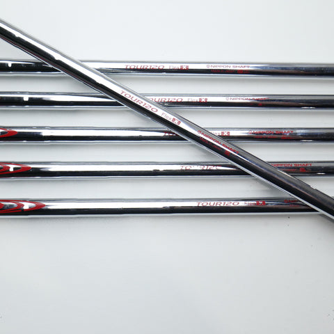 Used TaylorMade P7CB 2024 Iron Set / 5 - PW / X-Stiff Flex