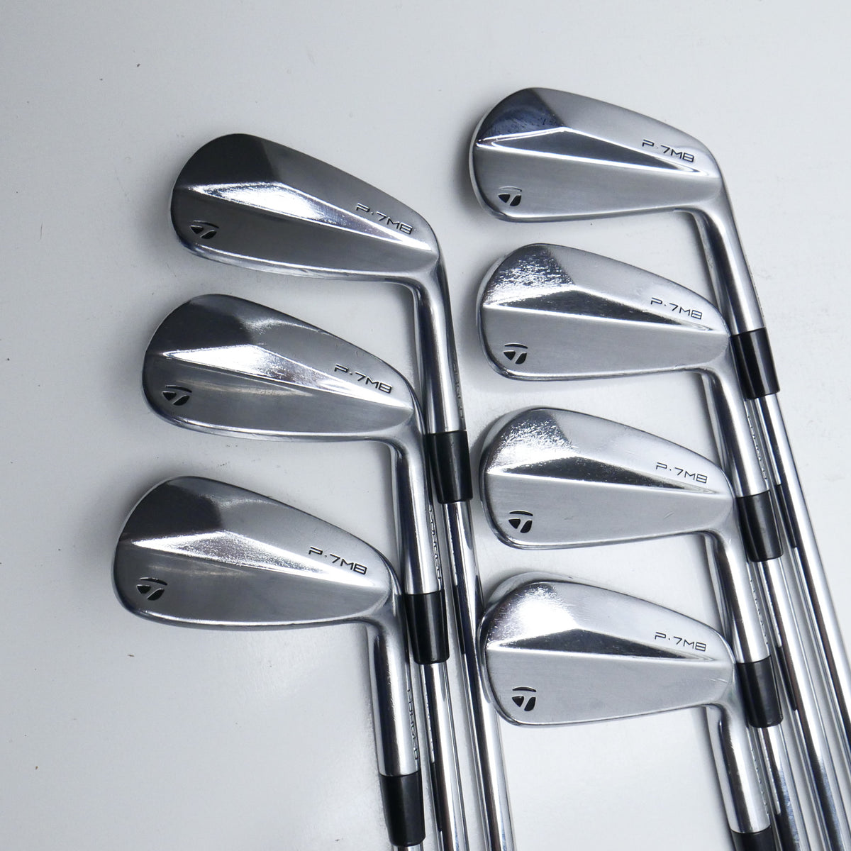 Used TaylorMade P7MB 2020 Iron Set / 4 - PW / Stiff Flex