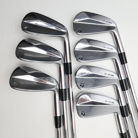 Used TaylorMade P7MB 2020 Iron Set / 4 - PW / Stiff Flex