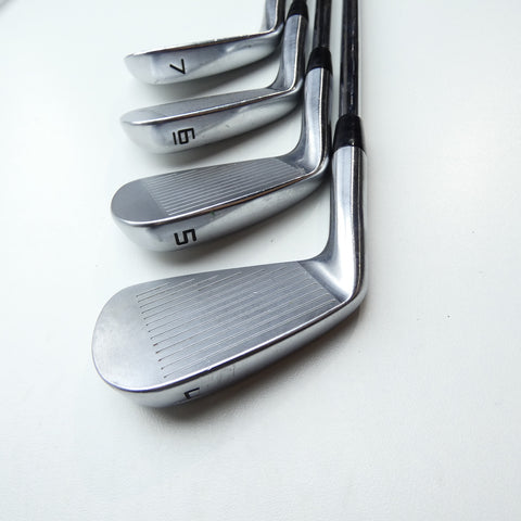 Used TaylorMade P7MB 2020 Iron Set / 4 - PW / Stiff Flex