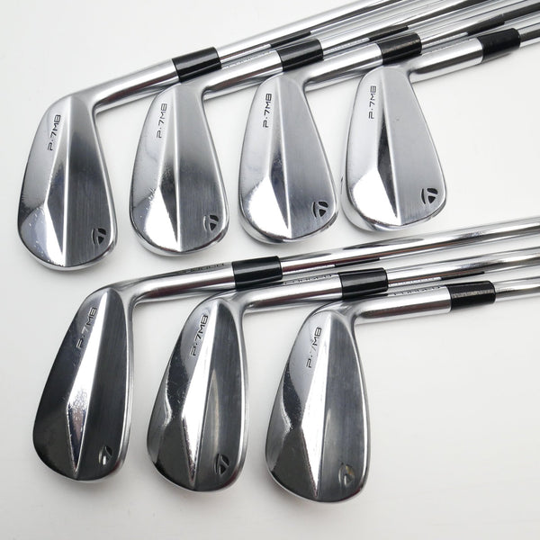 Used TaylorMade P7MB 2020 Iron Set / 4 - PW / Stiff Flex