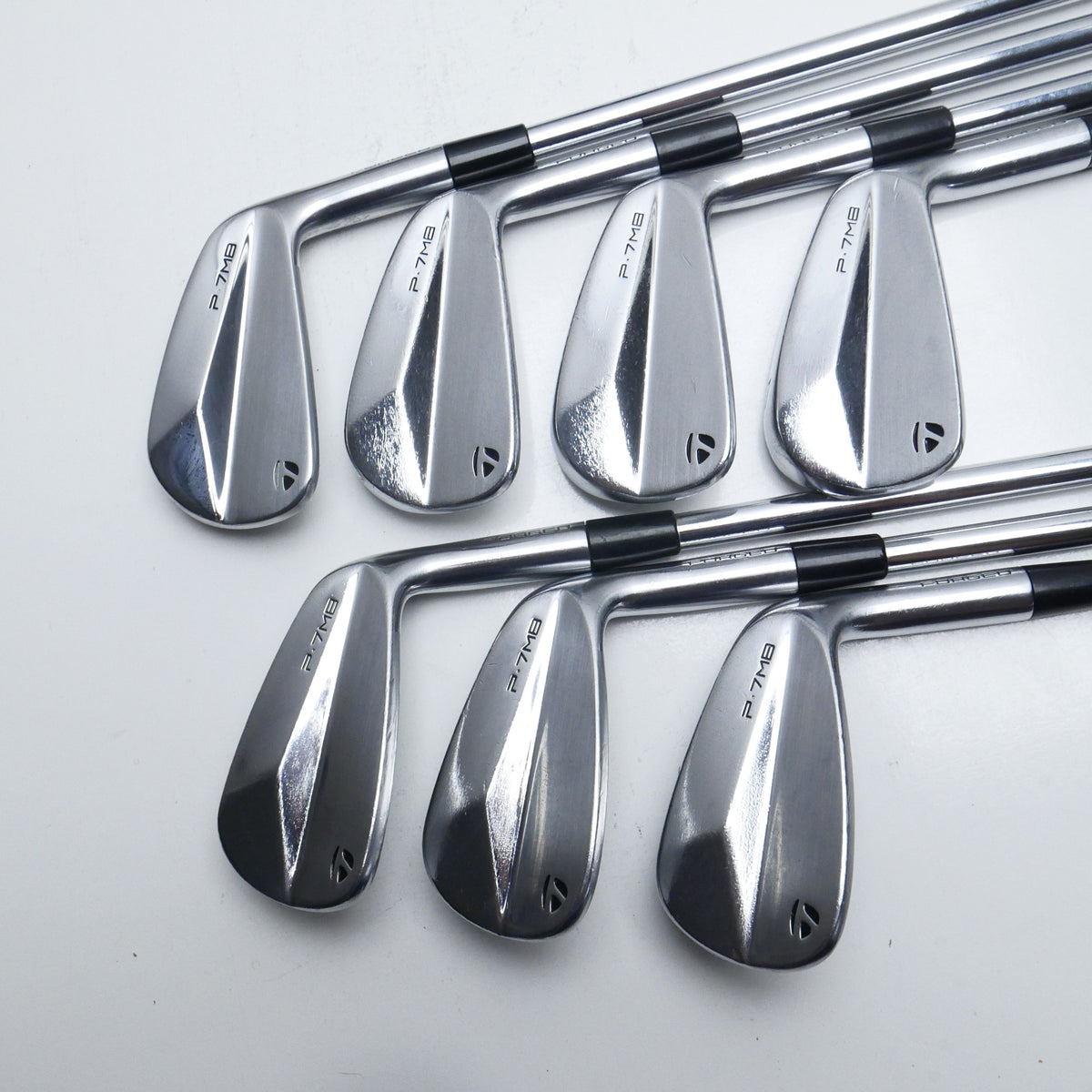 Used TaylorMade P7MB 2020 Iron Set / 4 - PW / Stiff Flex