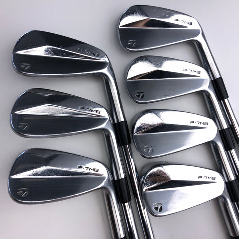 Used TaylorMade P7MB 2020 Iron Set / 4 - PW / X-Stiff Flex