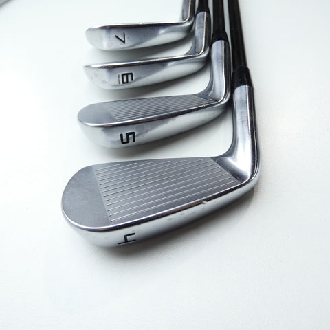 Used TaylorMade P7MB 2020 Iron Set / 4 - PW / X-Stiff Flex