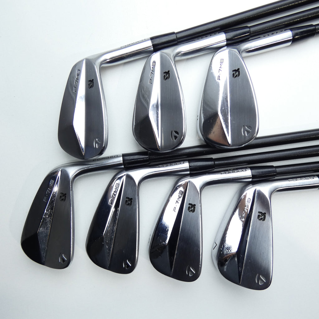 Used TaylorMade P7MB 2020 Iron Set / 4 - PW / X-Stiff Flex