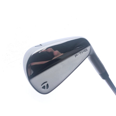 Used TaylorMade P7MB 2023 7 Iron / 34.0 Degrees / Stiff Flex