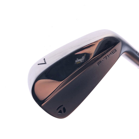 Used TaylorMade P7MB 2023 7 Iron / 34.0 Degrees / X-Stiff Flex