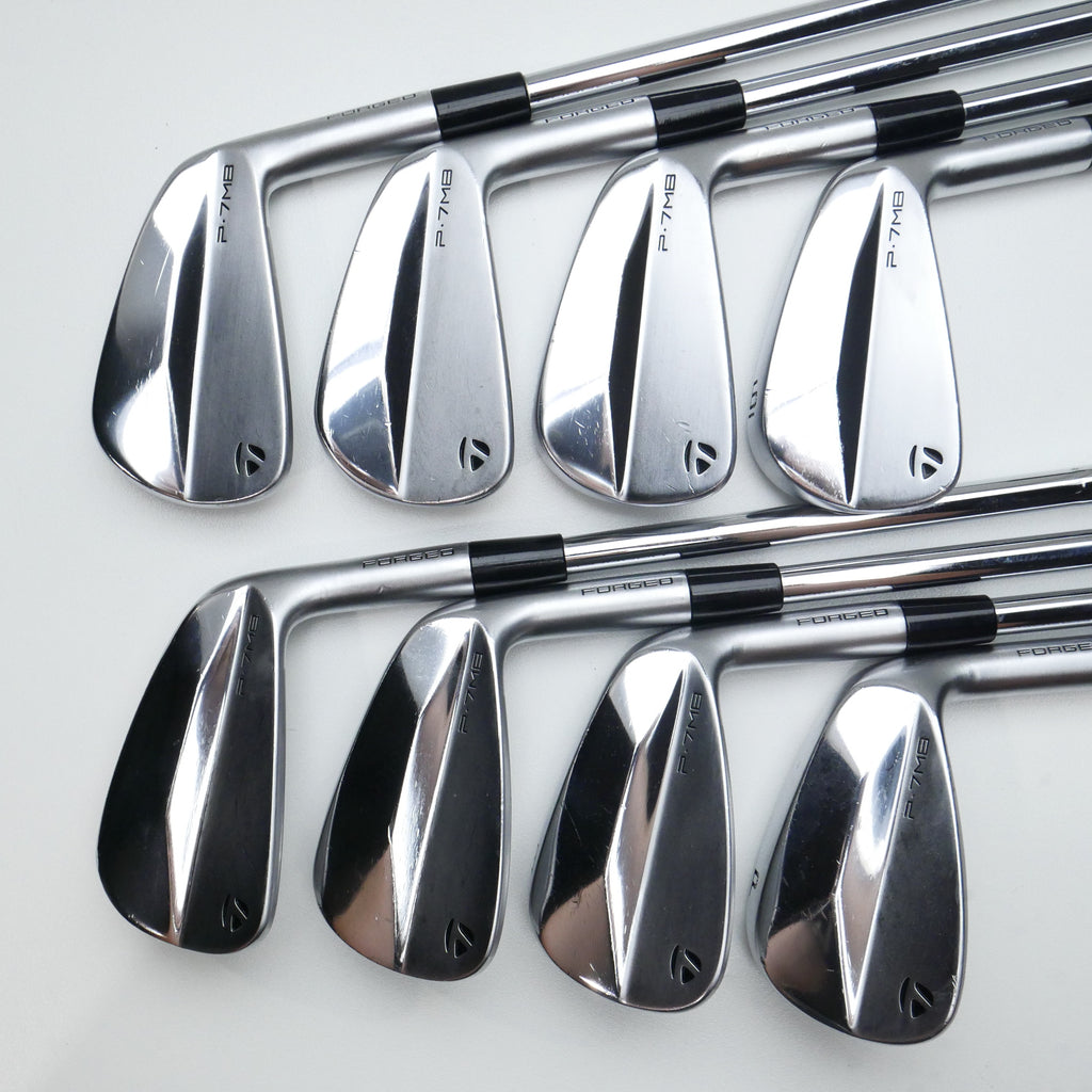 Used TaylorMade P7MB 2023 Iron Set / 3 - PW / Stiff Flex