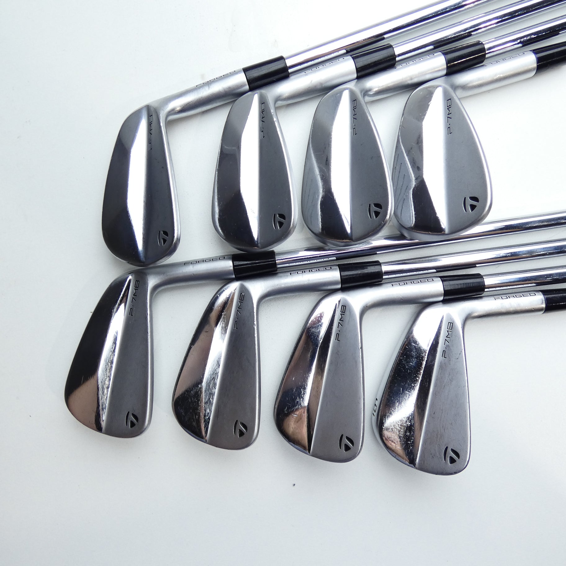 Used TaylorMade P7MB 2023 Iron Set / 3 - PW / Stiff Flex