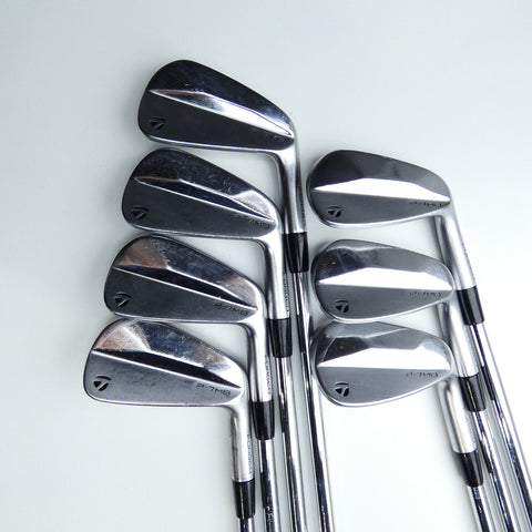 Used TaylorMade P7MB 2023 Iron Set / 4 - PW / Stiff Flex