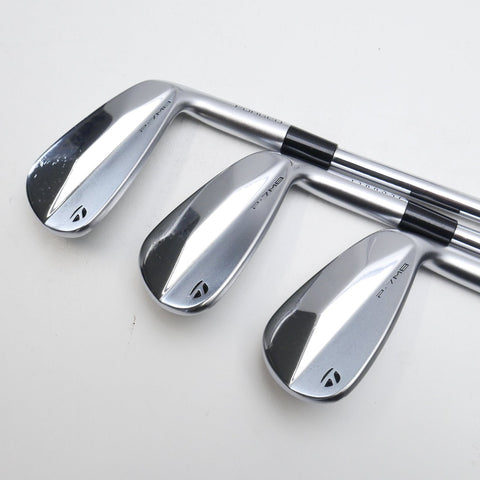 Used TaylorMade P7MB 2023 Iron Set / 4 - PW / Stiff Flex