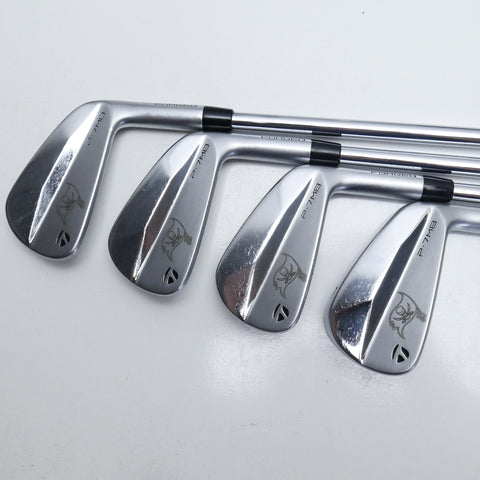 Used TaylorMade P7MB 2023 Iron Set / 4 - PW / Stiff Flex