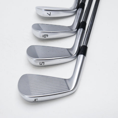 Used TaylorMade P7MB 2023 Iron Set / 4 - PW / Stiff Flex