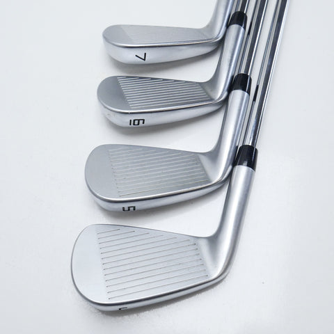 Used TaylorMade P7MB 2023 Iron Set / 4 - PW / Stiff Flex