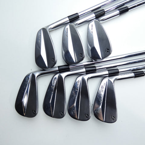 Used TaylorMade P7MB 2023 Iron Set / 4 - PW / Stiff Flex