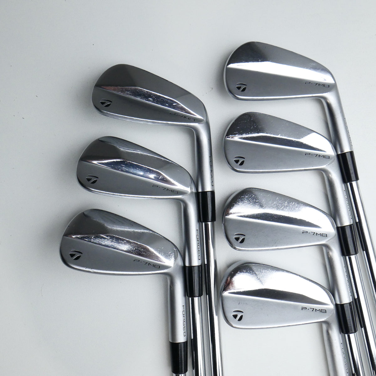 Used TaylorMade P7MB 2023 Iron Set / 4 - PW / X-Stiff Flex
