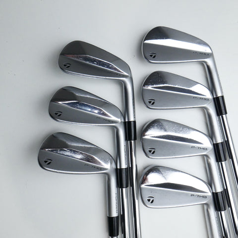Used TaylorMade P7MB 2023 Iron Set / 4 - PW / X-Stiff Flex