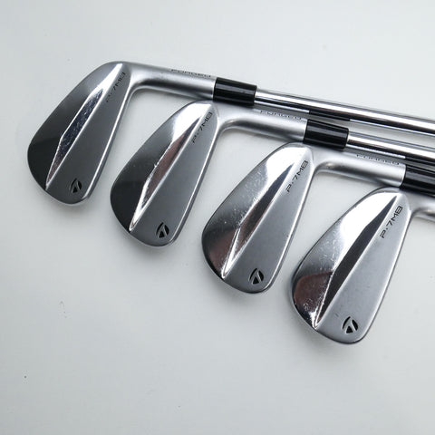 Used TaylorMade P7MB 2023 Iron Set / 4 - PW / X-Stiff Flex